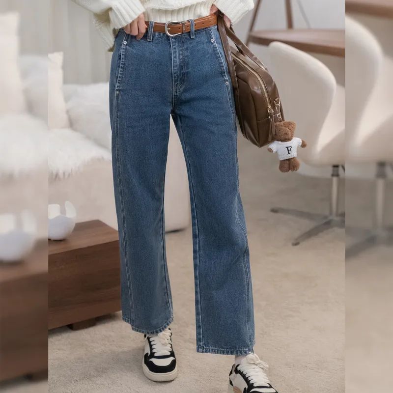 Fstudio Casual Jeans Women's Blue-2