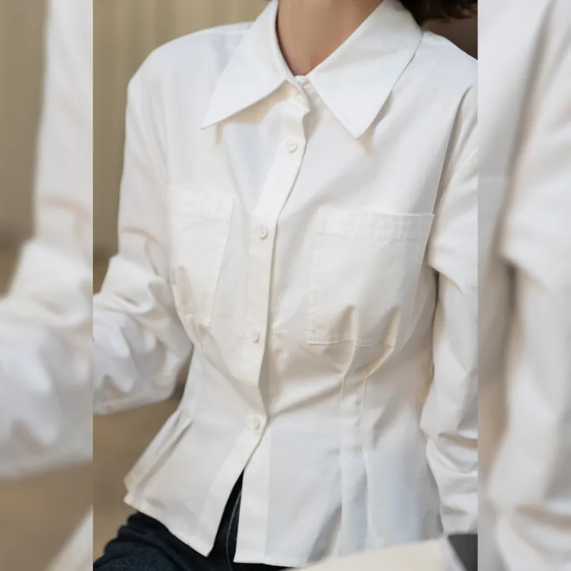 Fstudio Shirts Women's White-3