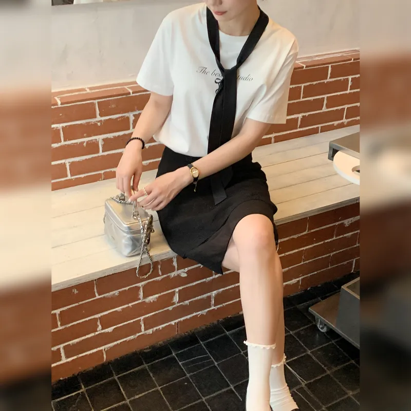 Fstudio Summer Light Tone Petite Fashion Half Length Casual Short Skirts Women's-7