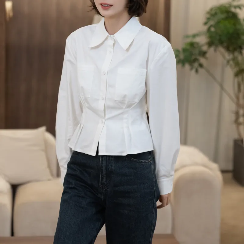 Fstudio Shirts Women's White-2