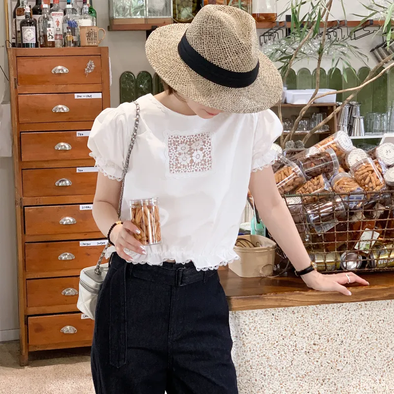 Fstudio Summer Korean Style High Rise Straight Fit Slimming Casual Versatile Jeans Women's-5