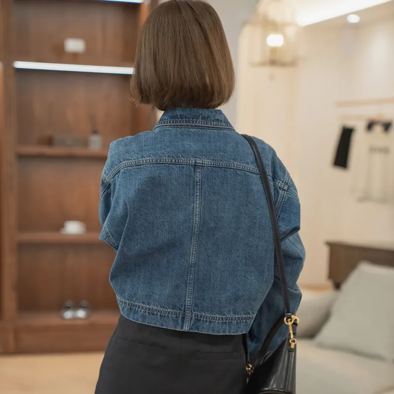 Fstudio Denim Jacket Women's Blue-2