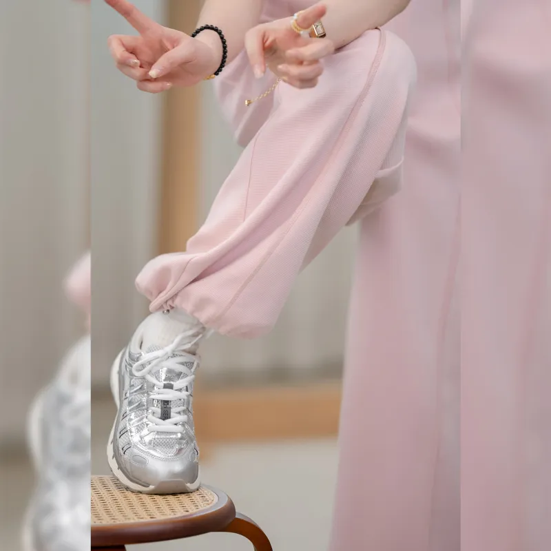 Fstudio Spring Korean Elegance Commute High Rise Slimming Elastic Casual Pants Women's-11