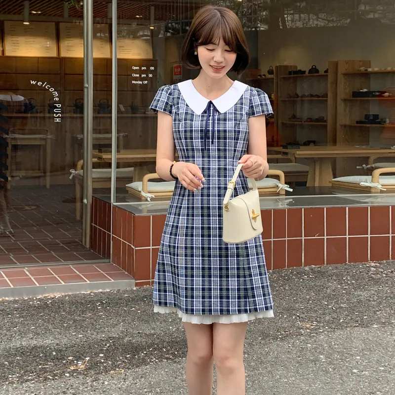 Fstudio Short Sleeved Dress Women's-4