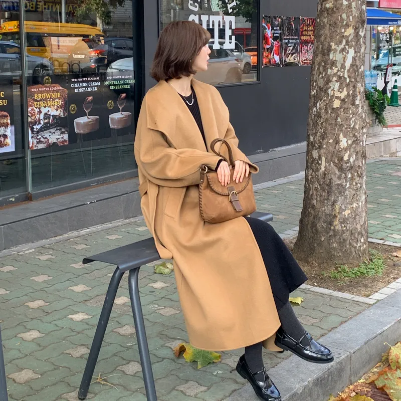Fstudio Coats Women's Wheat Camel-6