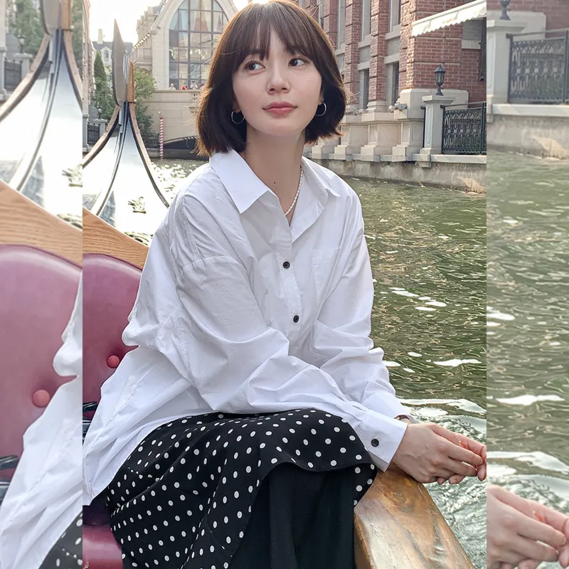 Fstudio Casual Long Skirts Women's-8