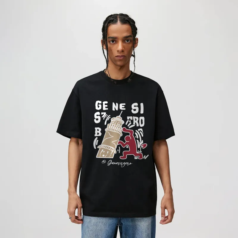 Genesiszero Short Sleeved T Shirts Unisex-2