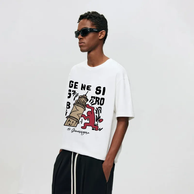 Genesiszero Short Sleeved T Shirts Unisex-6