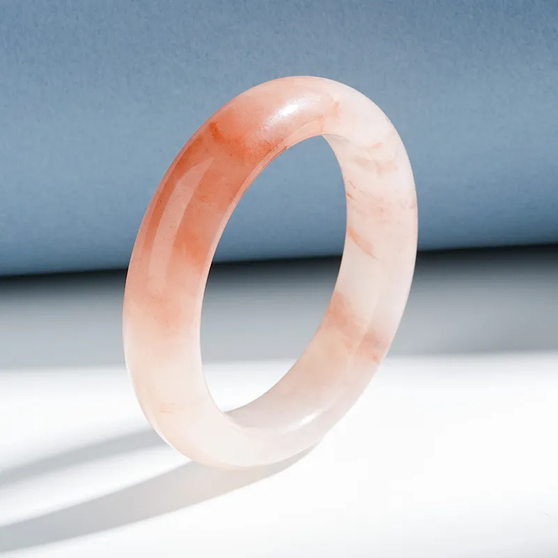 LIYUNMUXUE Golden Silk Jade Bangles Women's-2