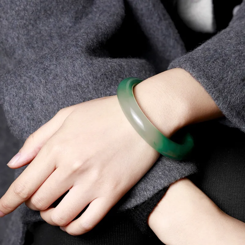 LIYUNMUXUE Dulong Jade Bangles Women's-2