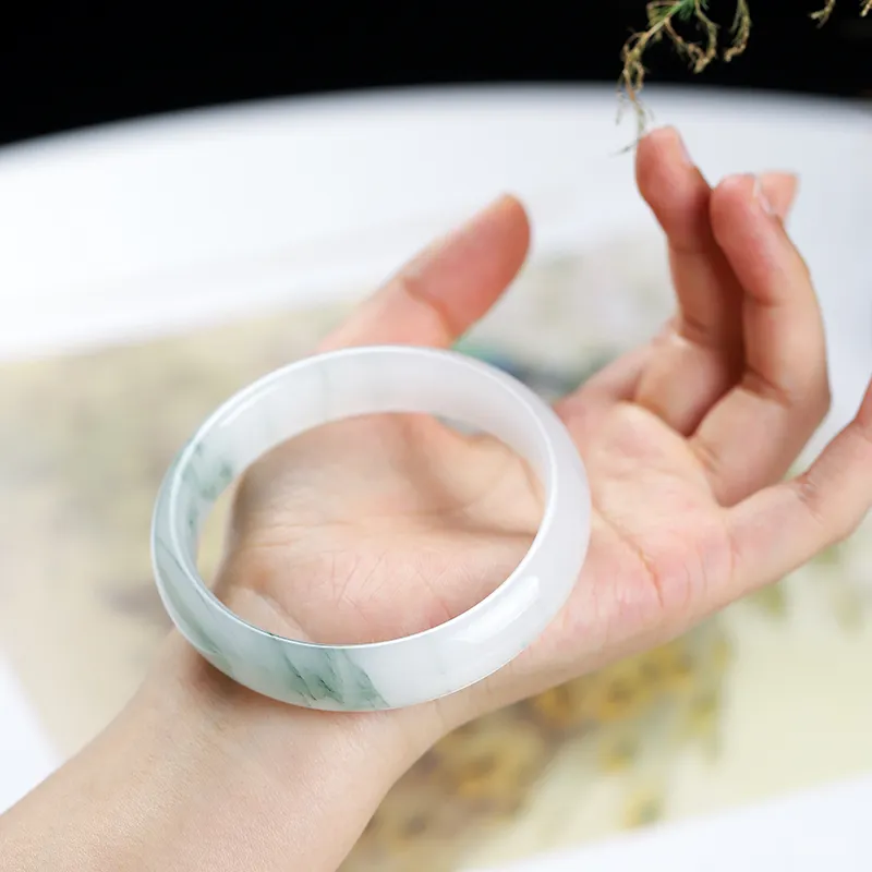 LIYUNMUXUE Tianshan Jade Bangles Women's-1