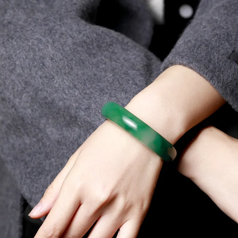 LIYUNMUXUE Dulong Jade Bangles Women's-3