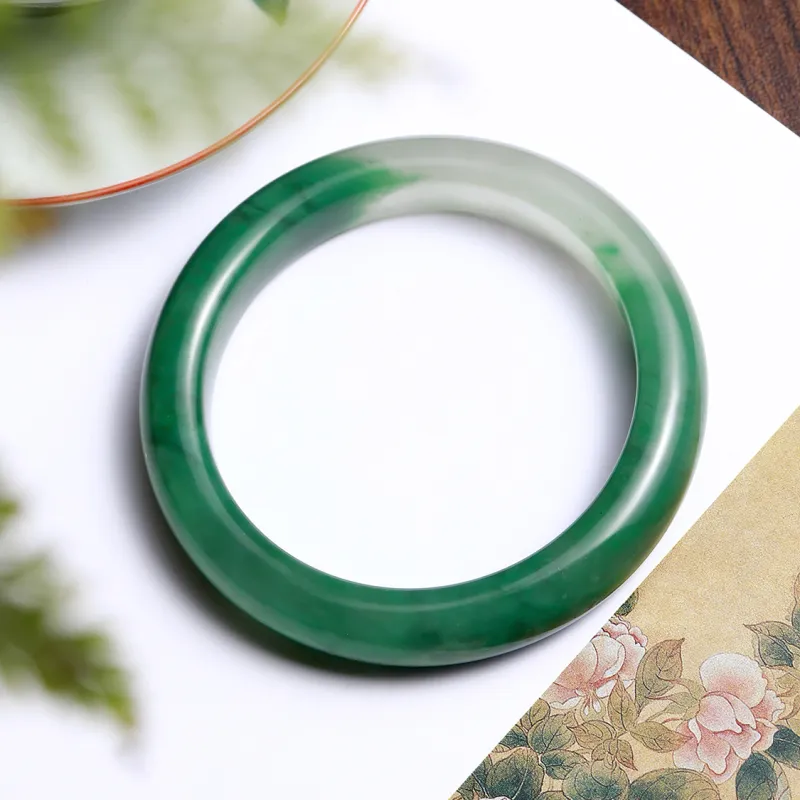 LIYUNMUXUE Dulong Jade Bangles Women's-6