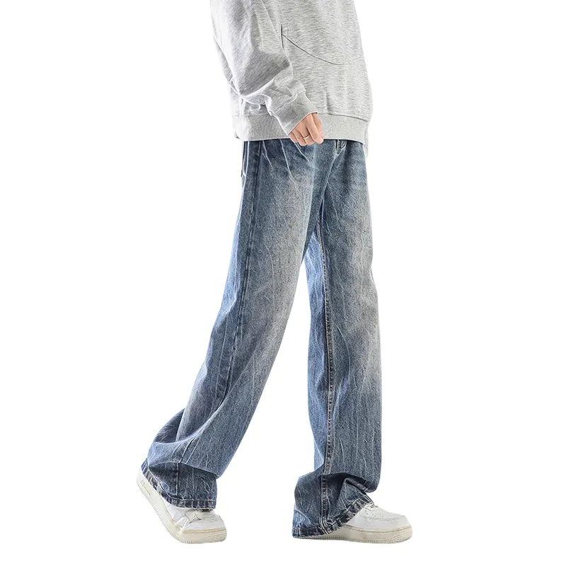 FASTFISH Jeans Unisex Blue-2