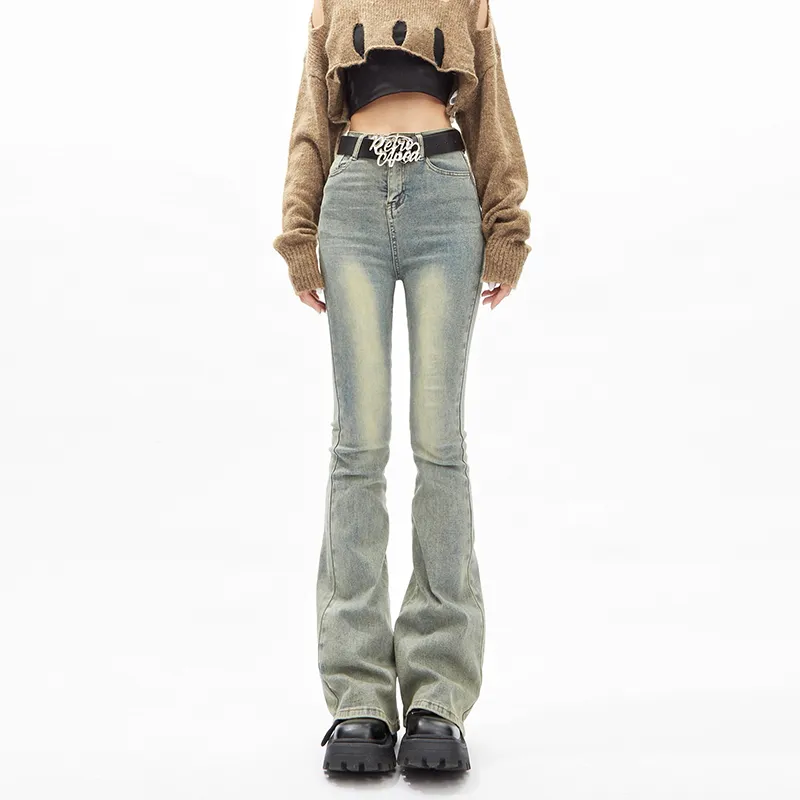 APEA Jeans Women's Yellow-2