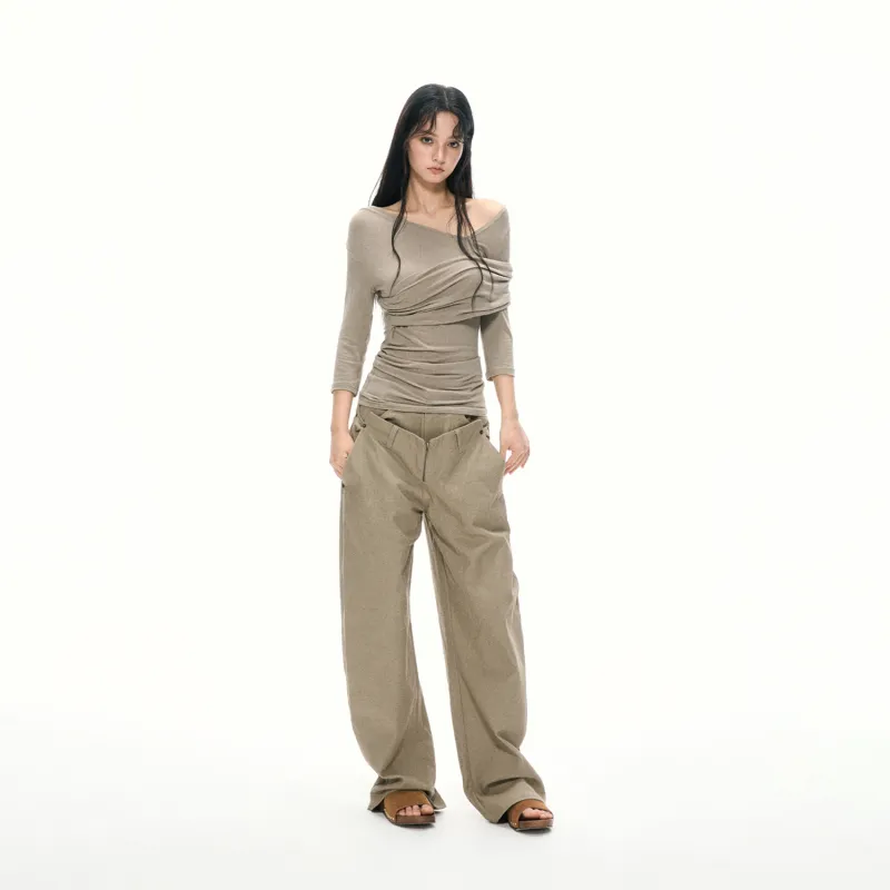 APEA T Shirts Women's Khaki-2