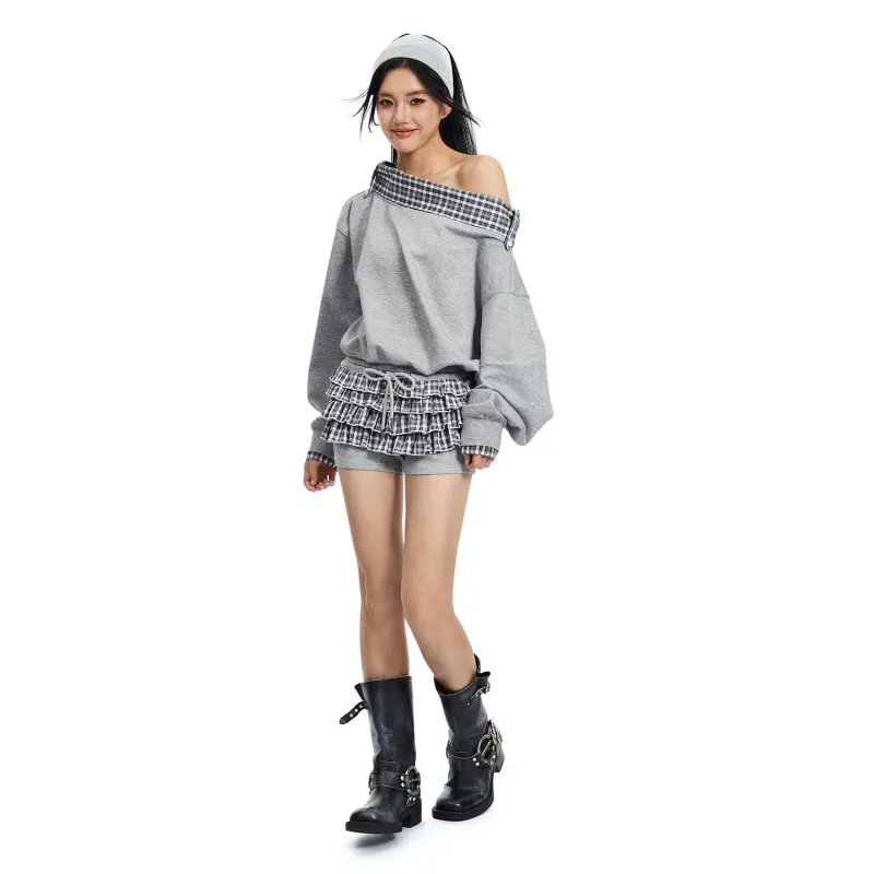 APEA Casual Shorts Women's Heather Gray-6