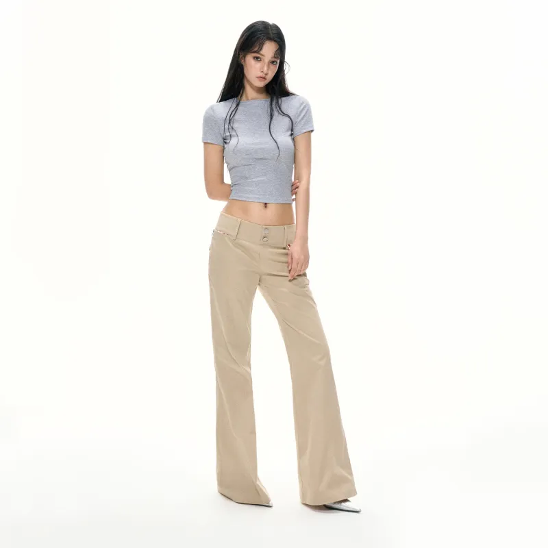 APEA Casual Pants Women's Khaki-6