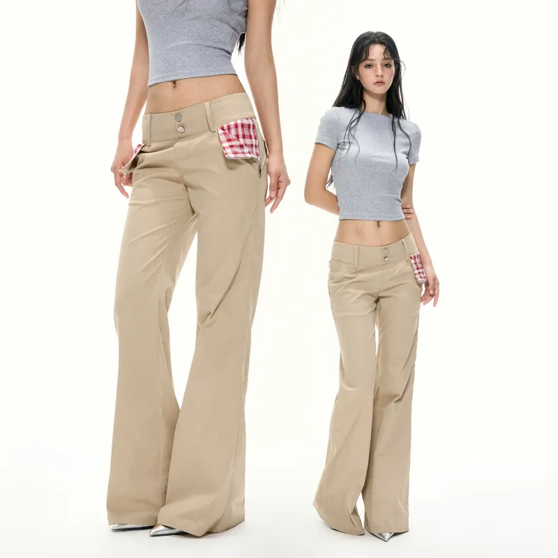APEA Casual Pants Women's Khaki-2