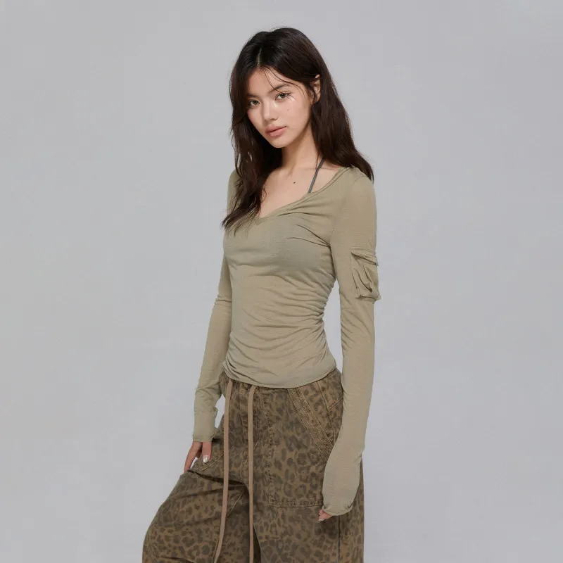 APEA T-Shirts Women's Khaki-1