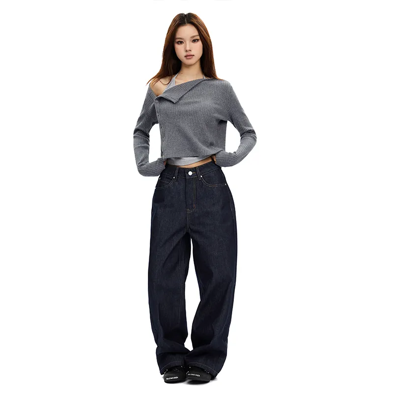 APEA Jeans Women's Dark Blue-4