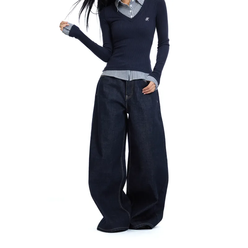 APEA Jeans Women's Dark Blue-5