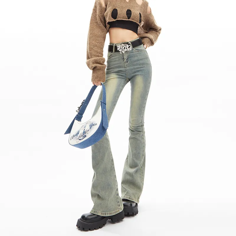 APEA Jeans Women's Yellow-3