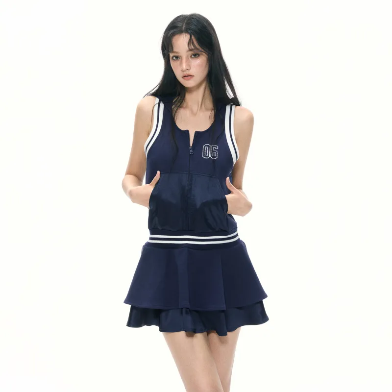 APEA Sleeveless Dresses Women's Dark Blue-3
