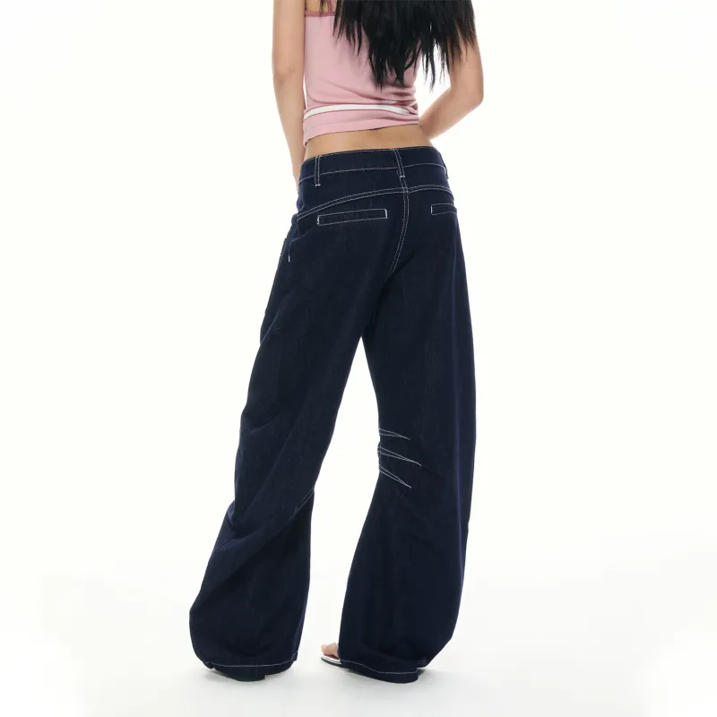 APEA Jeans Women's Dark Blue-5