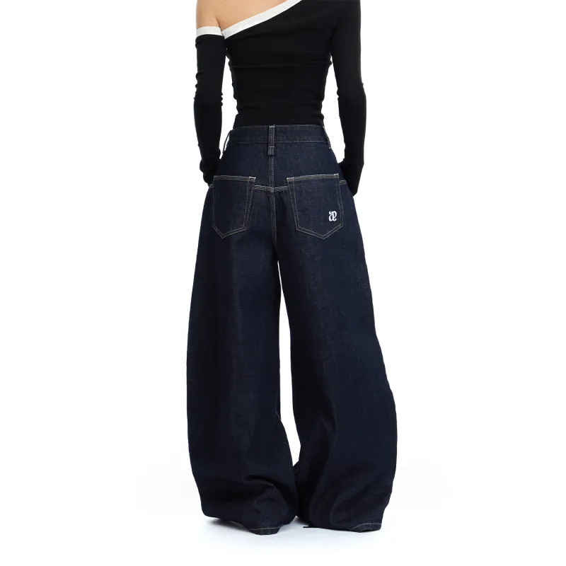 APEA Jeans Women's Dark Blue-4