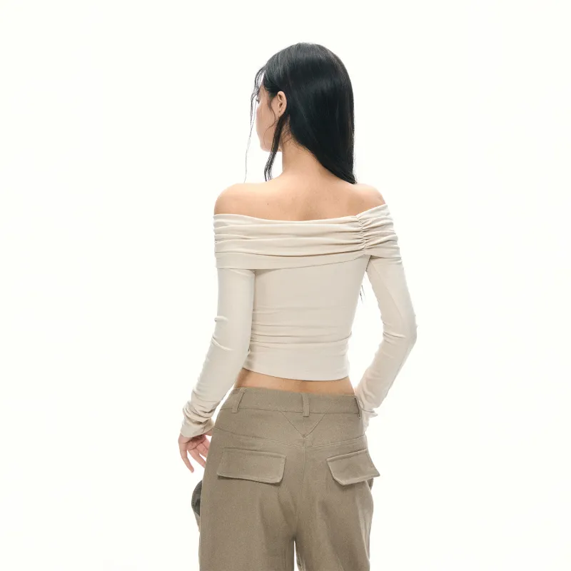 APEA T Shirts Women's Apricot-4