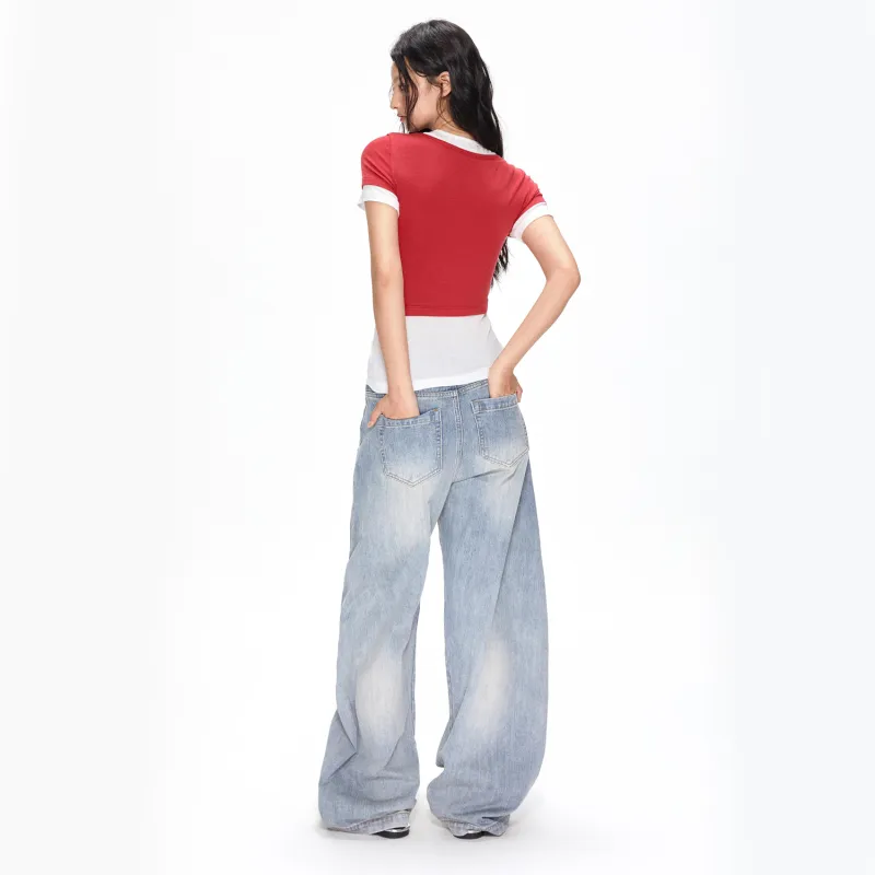 APEA Jeans Women's Light Blue-3