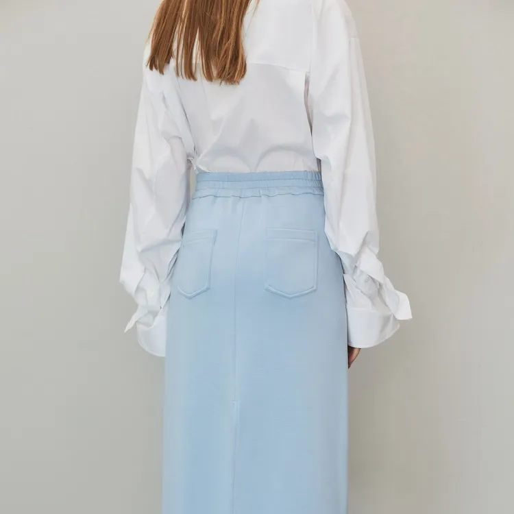 ELLE Casual Long Skirts Women's-4