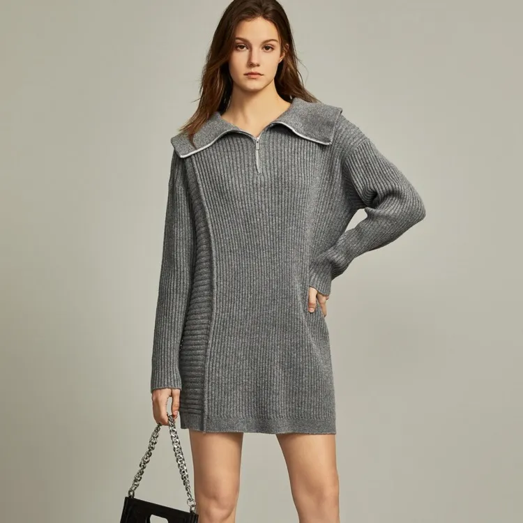 ELLE Long Sleeved Skirt Fall Women's-7