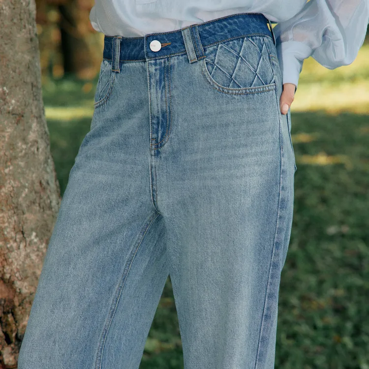 ELLE Jeans Women's Denim Blue-5