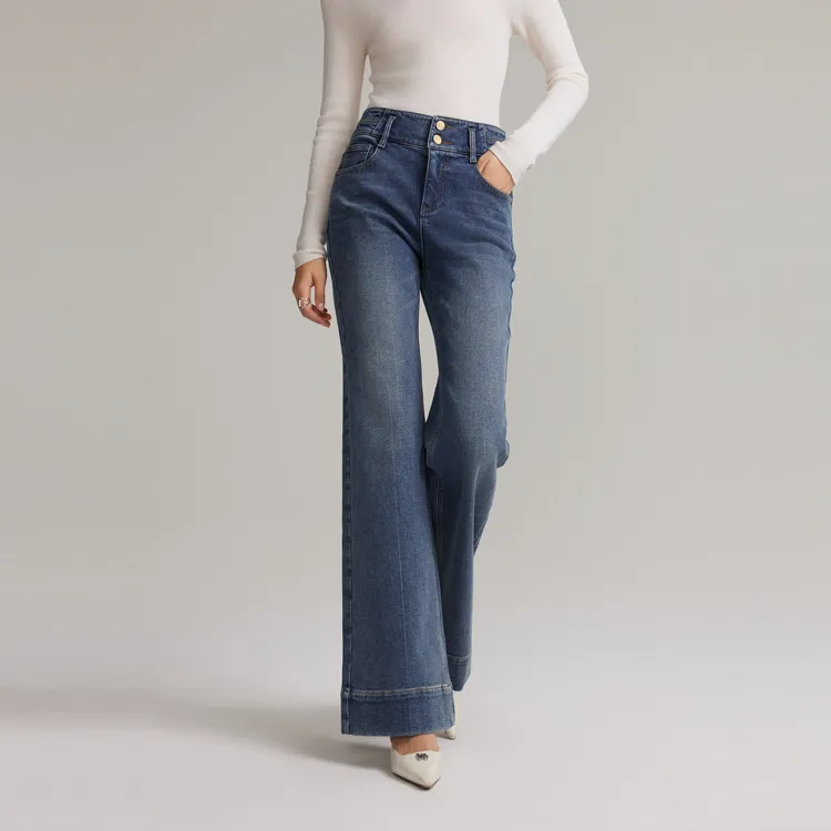 ELLE Jeans Women's Denim Blue-2