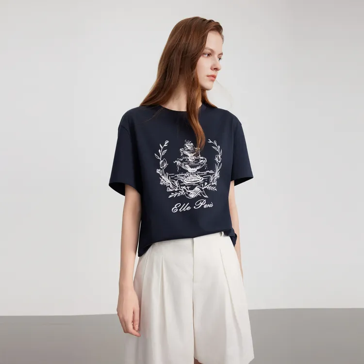 ELLE T Shirts Women's-13