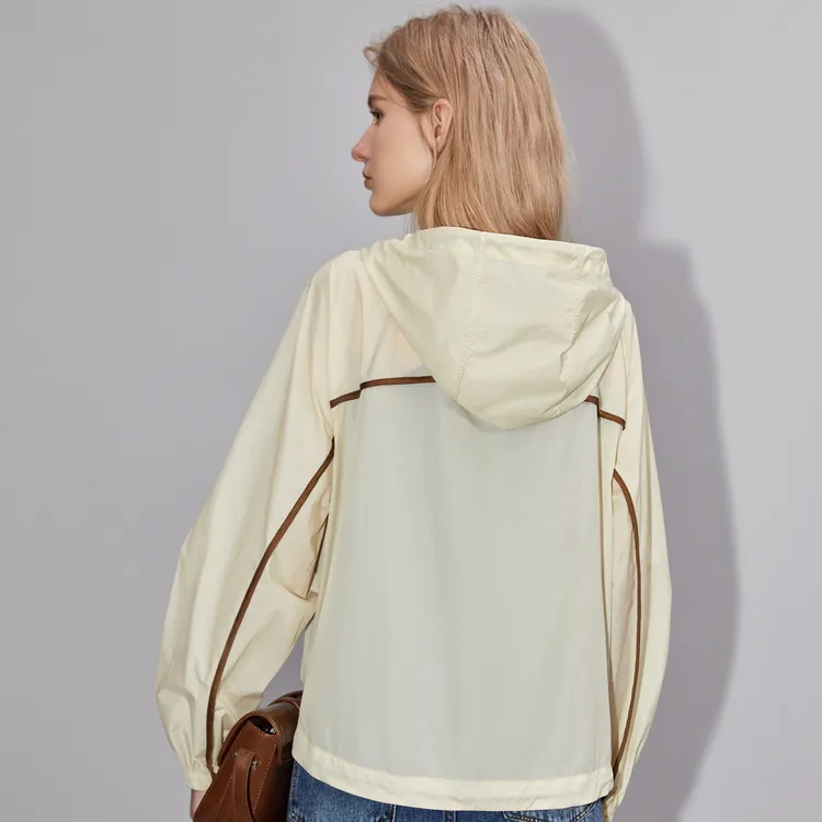 ELLE Sun Protection Clothing Women's Beige Yellow-6