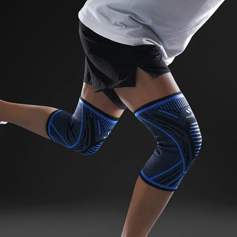 NAILEKESI Knee Pads Nylon Running Cycling Badminton Basketball Unisex-14