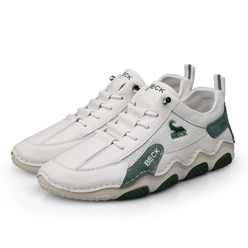 BECK Shock Absorbing, Non Slip, Wear Resistant, Breathable And Lightweight Low Top Casual Shoes Unisex-2