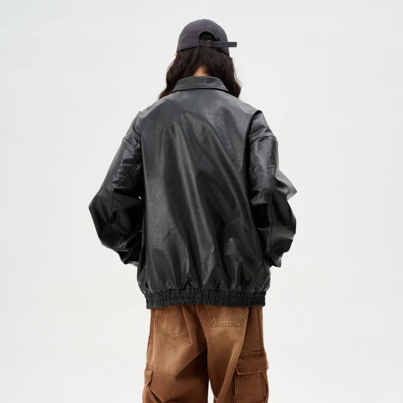 Hurley Leather Jackets Unisex-2