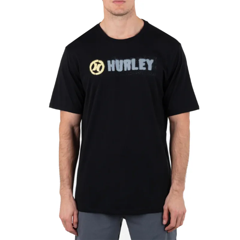 Hurley T-Shirts Unisex Black-2