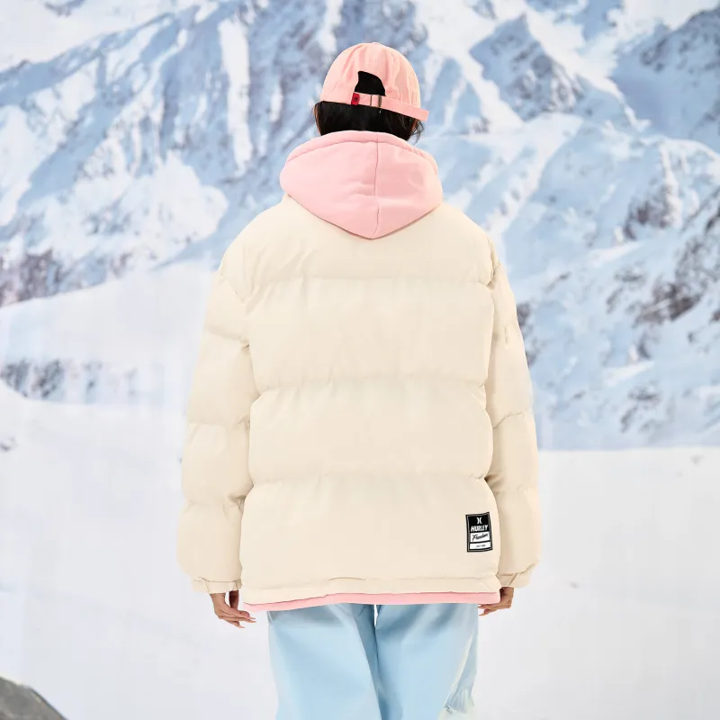 Hurley Puffer Jacket Coat Unisex-7