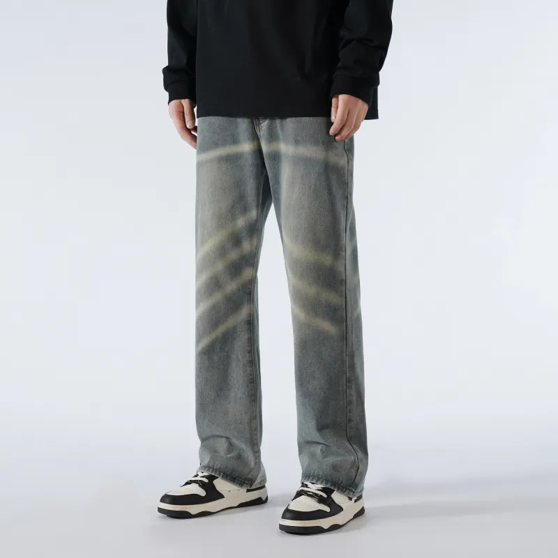 Hurley Jeans Unisex Yellow Mud-3