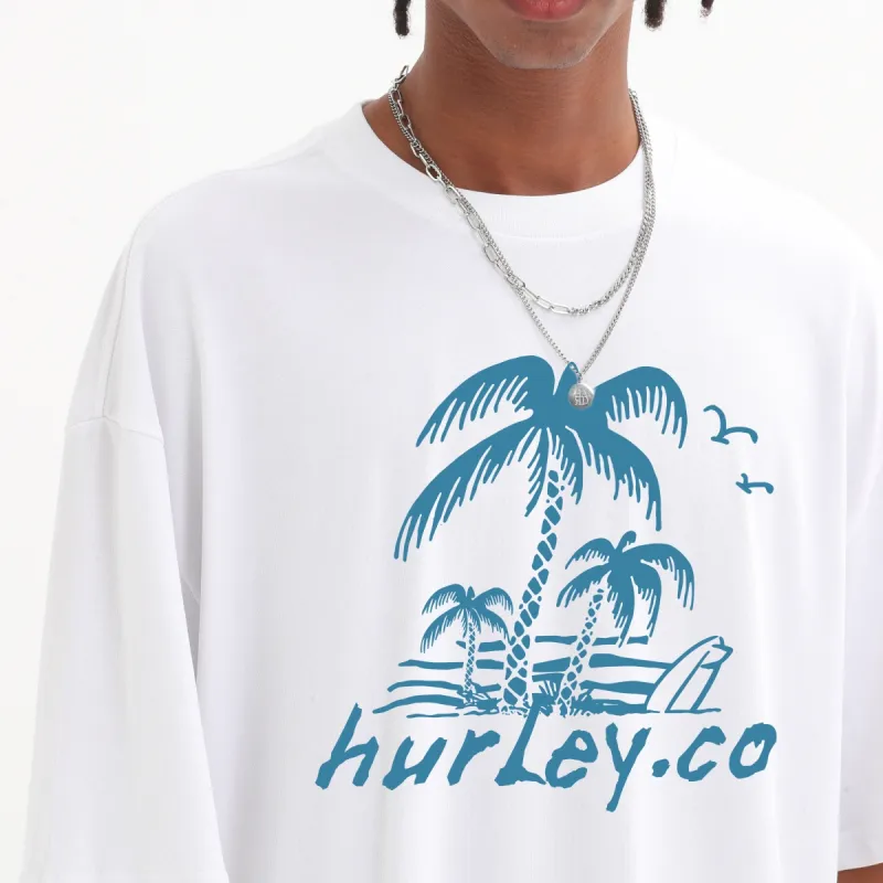 Hurley T-Shirts Unisex-4