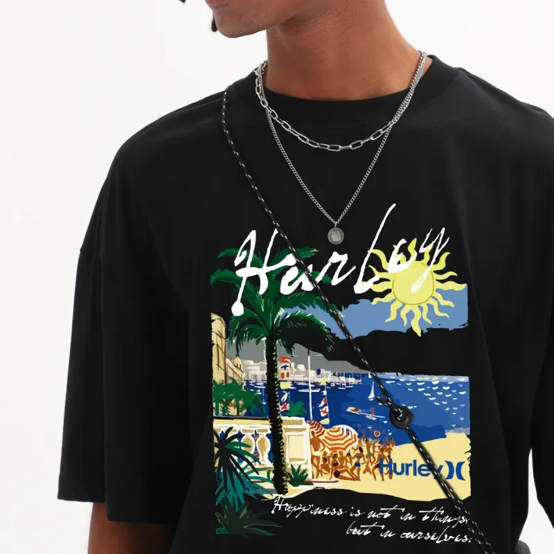 Hurley T-Shirts Unisex-2