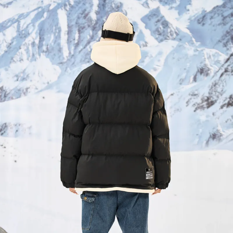 Hurley Puffer Jacket Coat Unisex-2