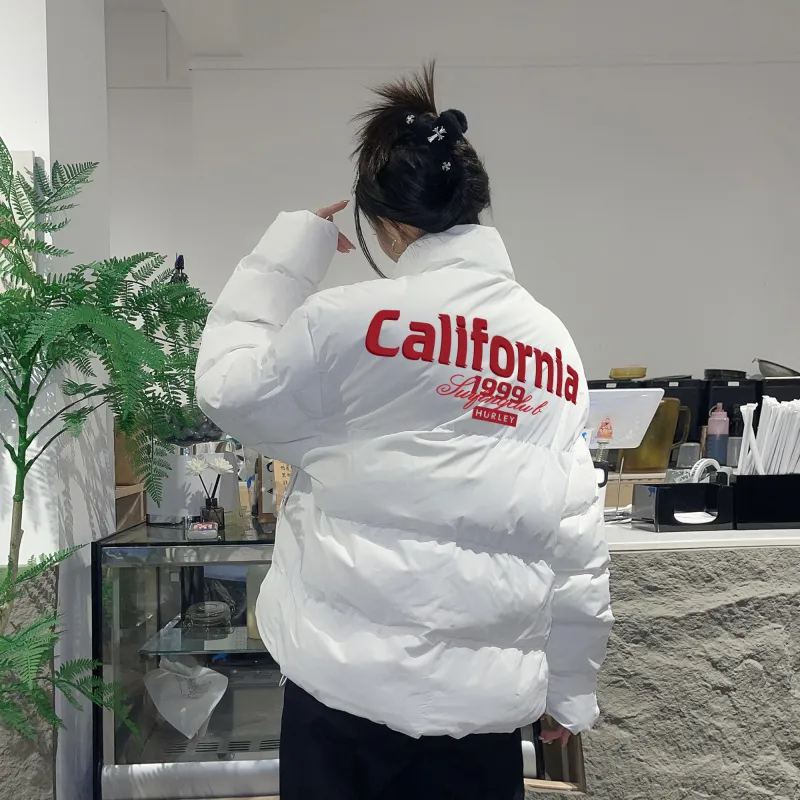 Hurley Puffer Jackets Unisex-5