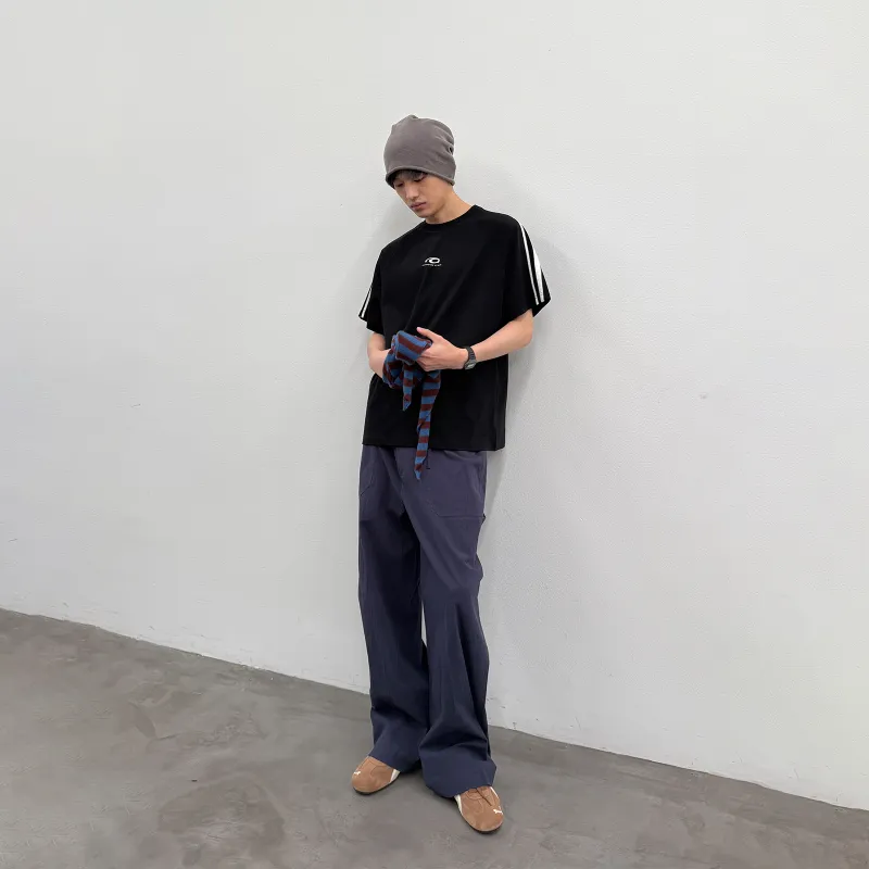 ROARINGWILD Casual Pants Unisex-4