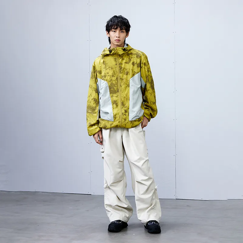 ROARINGWILD ARCH Casual Pants Unisex Ecru-2